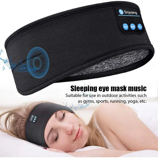 BluetoothV5.0 Eye Mask Headset Sports Sleeping Elastic Wireless Wireless Bluetooth Headset Removable For Running Fitness