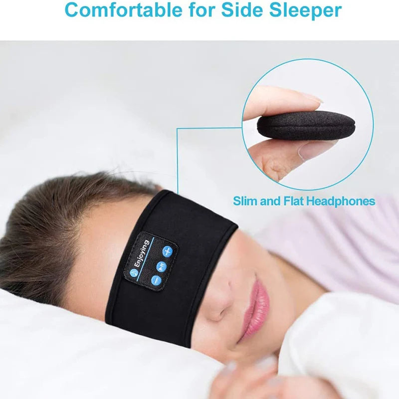 BluetoothV5.0 Eye Mask Headset Sports Sleeping Elastic Wireless Wireless Bluetooth Headset Removable For Running Fitness